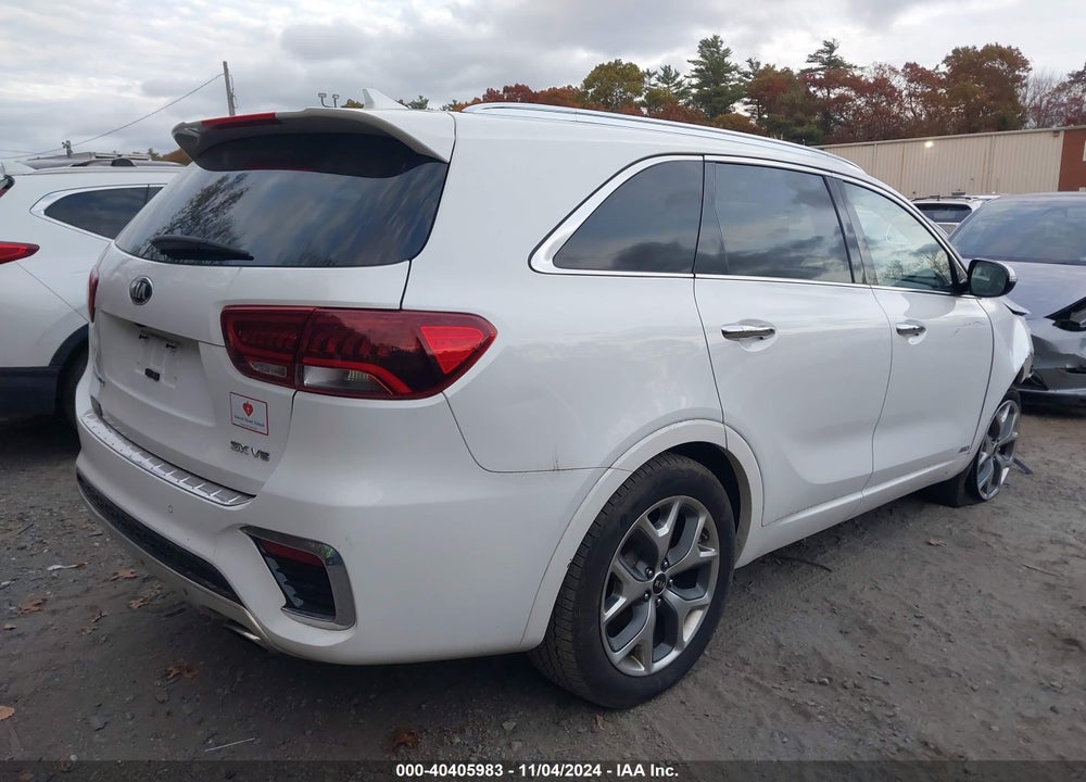 2019 KIA SORENTO 3.3L SX VIN: 5XYPKDA5XKG456644
