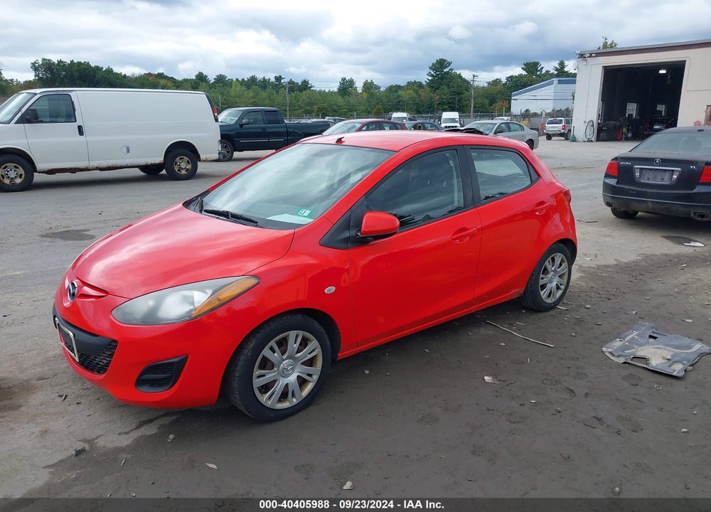 2012 MAZDA 2 SPORT VIN: JM1DE1KZ0C0141143