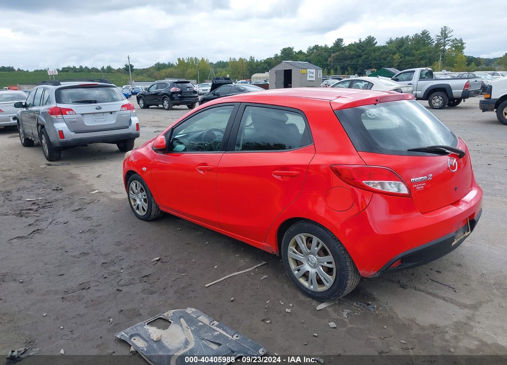 2012 MAZDA 2 SPORT VIN: JM1DE1KZ0C0141143