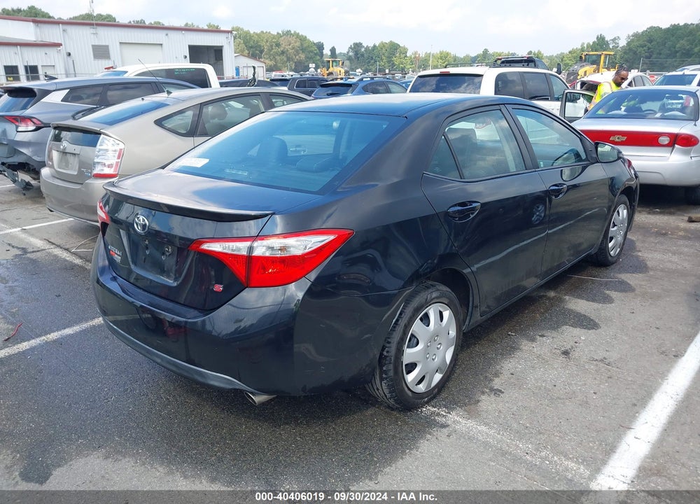 2014 TOYOTA COROLLA S VIN: 5YFBURHE2EP125144