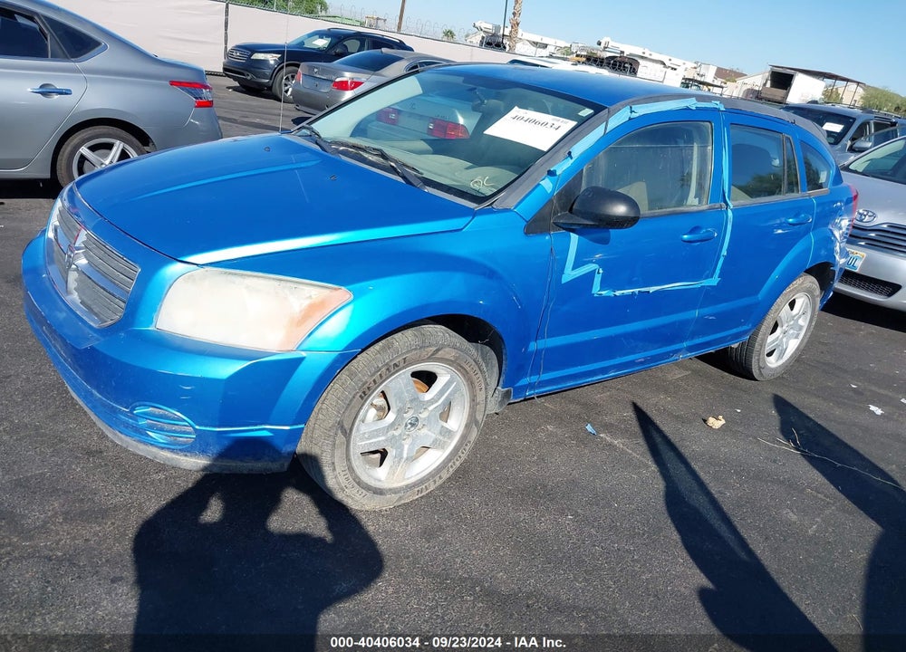 2009 DODGE CALIBER SXT VIN: 1B3HB48A89D103563