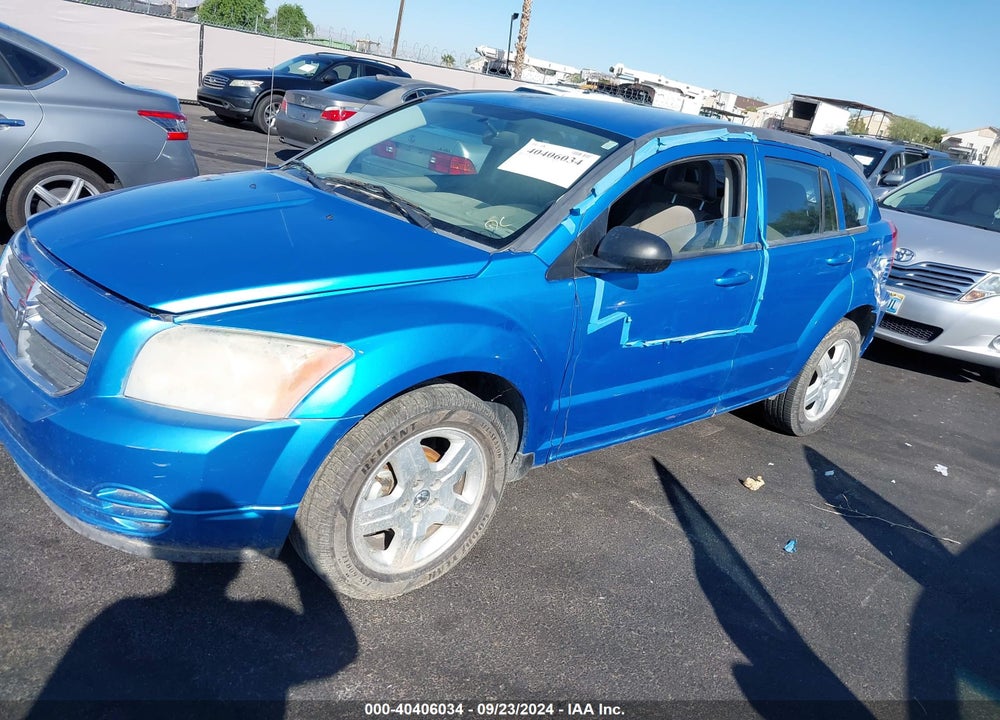 2009 DODGE CALIBER SXT VIN: 1B3HB48A89D103563