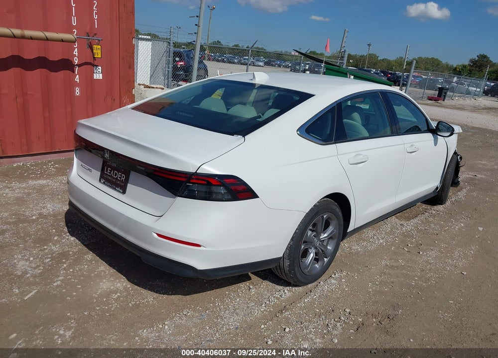 2024 HONDA ACCORD EX VIN: 1HGCY1F34RA036327
