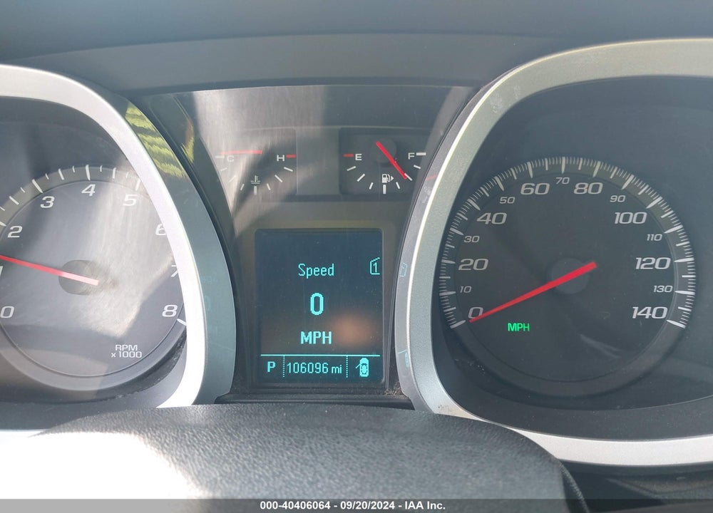 2012 CHEVROLET EQUINOX 1LT VIN: 2GNALDEK7C6231249