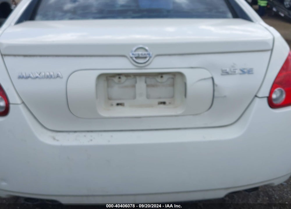 2004 NISSAN MAXIMA 3.5 SE VIN: 1N4BA41E24C833848