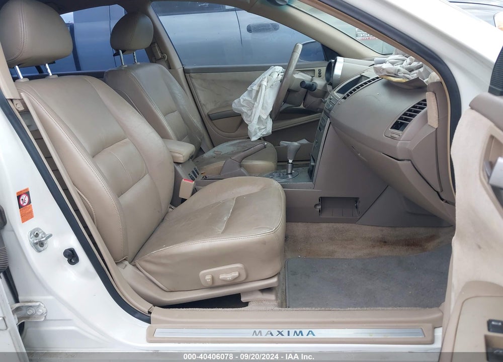 2004 NISSAN MAXIMA 3.5 SE VIN: 1N4BA41E24C833848