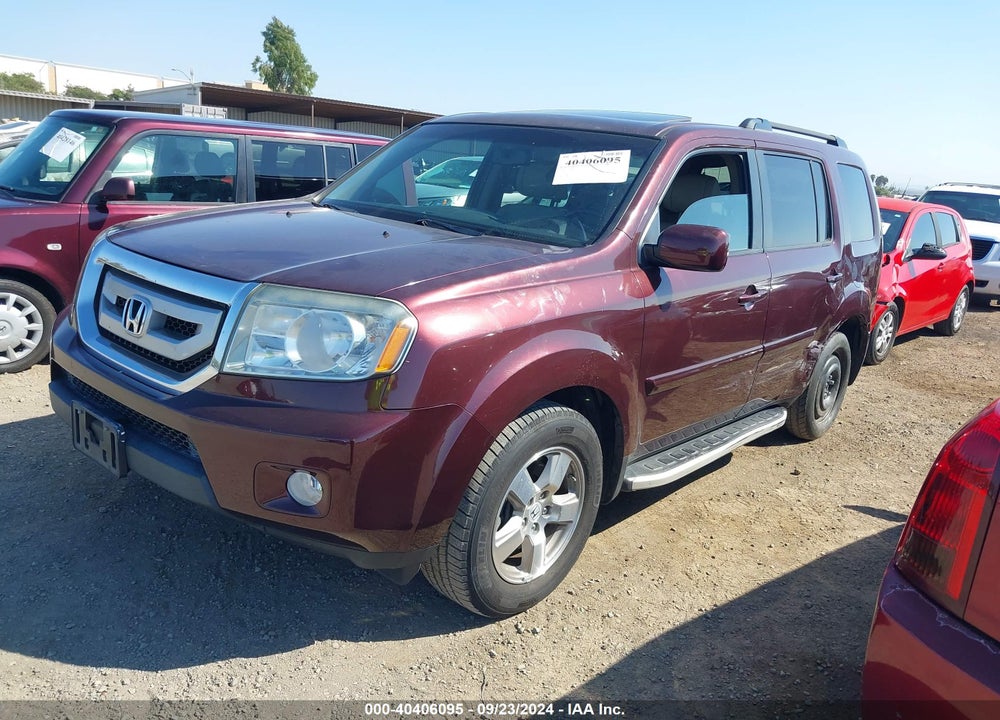 2011 HONDA PILOT EX-L VIN: 5FNYF3H59BB054632