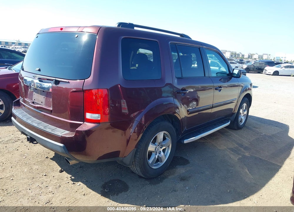 2011 HONDA PILOT EX-L VIN: 5FNYF3H59BB054632