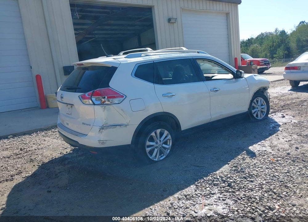2016 NISSAN ROGUE SV VIN: KNMAT2MV0GP612536