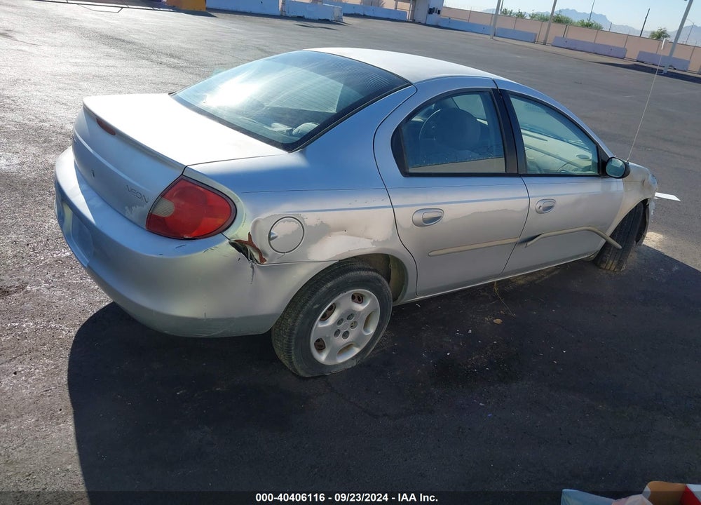 2002 DODGE NEON VIN: 1B3ES26C32D507517