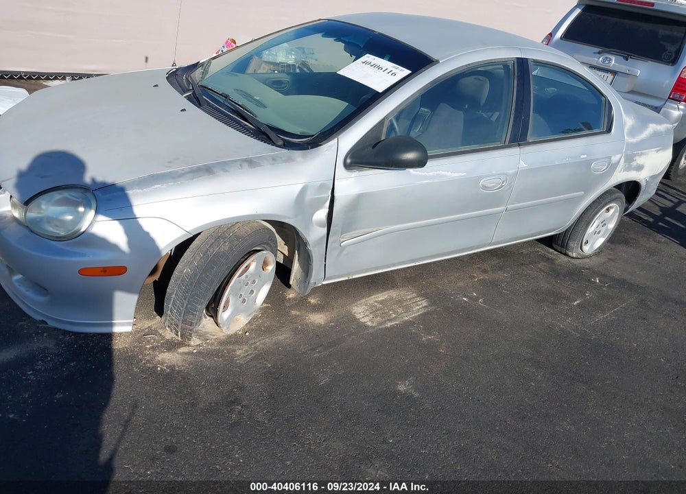 2002 DODGE NEON VIN: 1B3ES26C32D507517