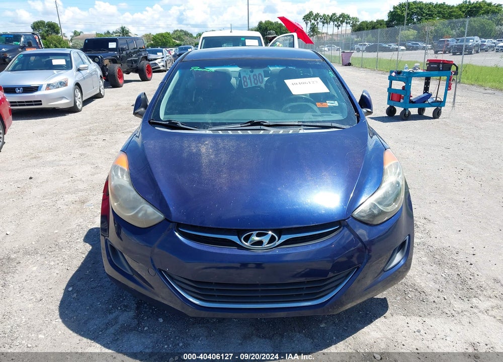 2011 HYUNDAI ELANTRA GLS VIN: 5NPDH4AE4BH000620