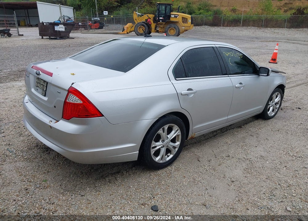 2012 FORD FUSION SE VIN: 3FAHP0HAXCR124072