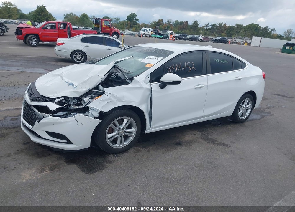 2016 CHEVROLET CRUZE LT AUTO VIN: 1G1BE5SM6G7271582