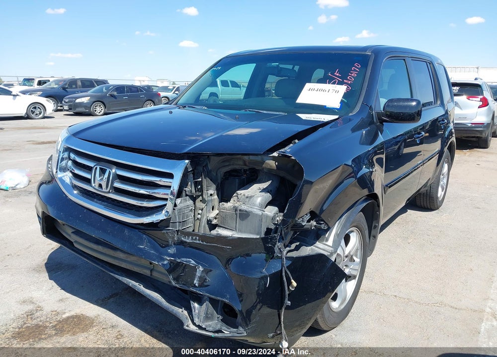 2015 HONDA PILOT EX-L VIN: 5FNYF3H57FB031906
