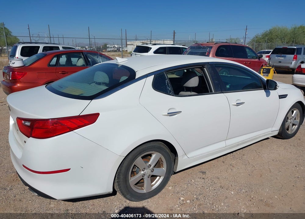 2015 KIA OPTIMA LX VIN: KNAGM4A77F5644156