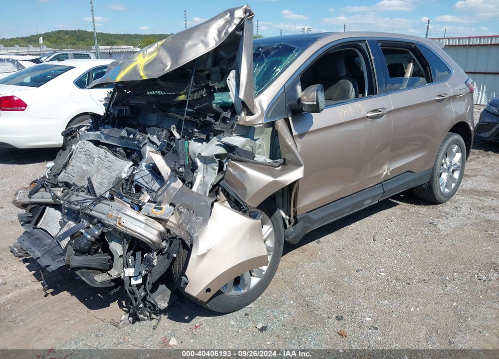 2020 FORD EDGE TITANIUM VIN: 2FMPK3K95LBB13236