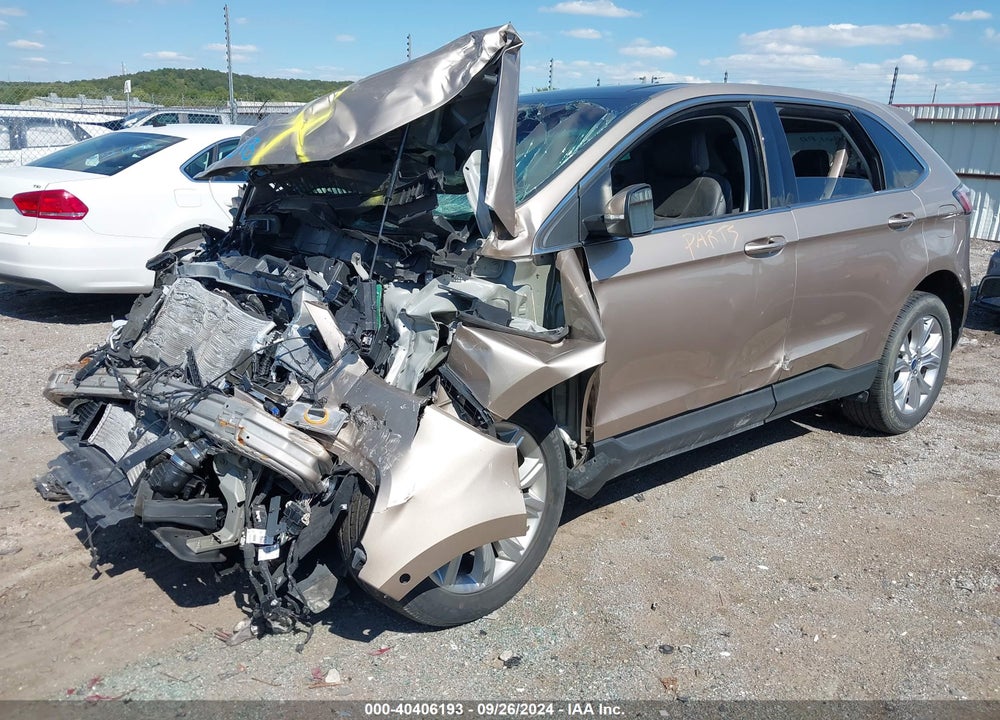 2020 FORD EDGE TITANIUM VIN: 2FMPK3K95LBB13236