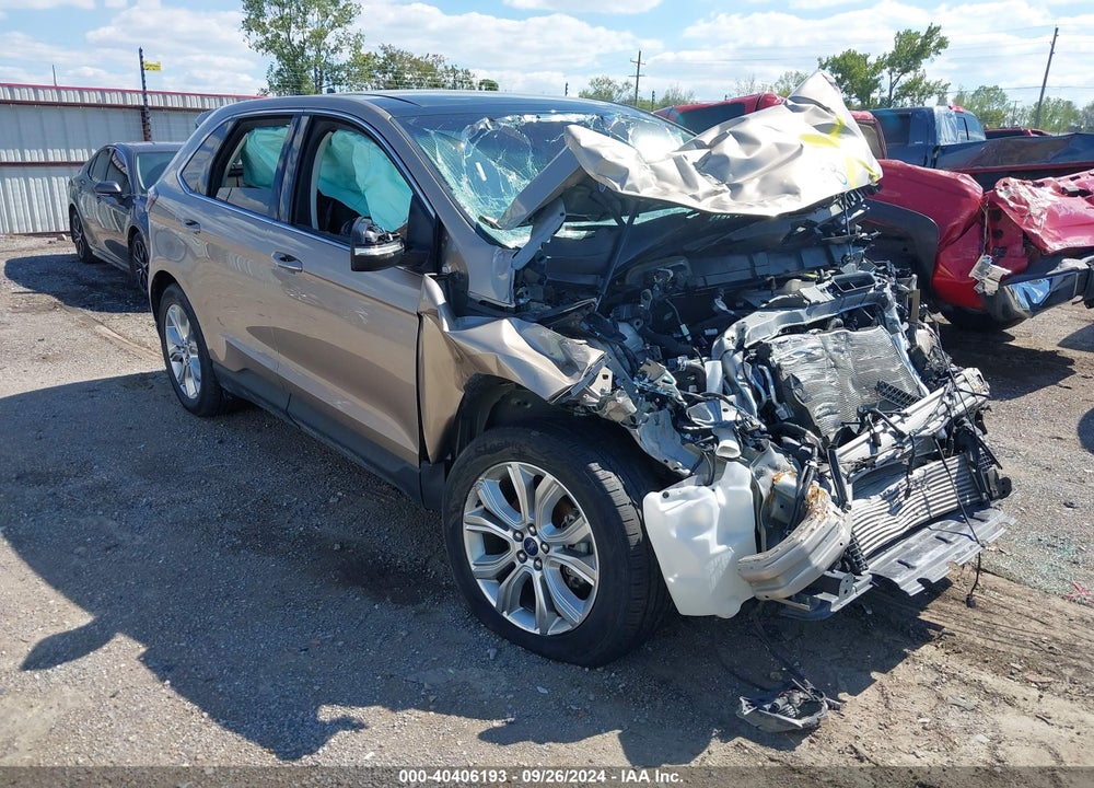 2020 FORD EDGE TITANIUM VIN: 2FMPK3K95LBB13236