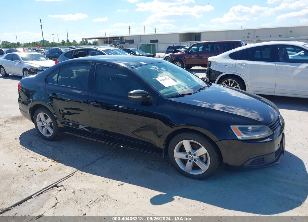 2012 VOLKSWAGEN JETTA 2.0L TDI VIN: 3VWLL7AJ7CM412192