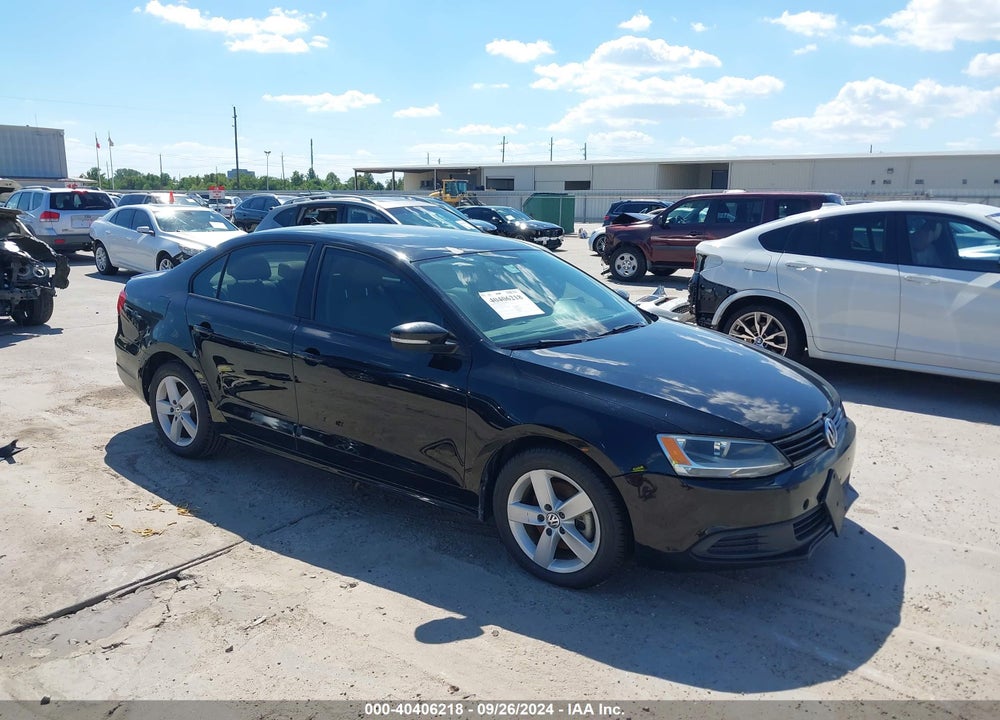 2012 VOLKSWAGEN JETTA 2.0L TDI VIN: 3VWLL7AJ7CM412192