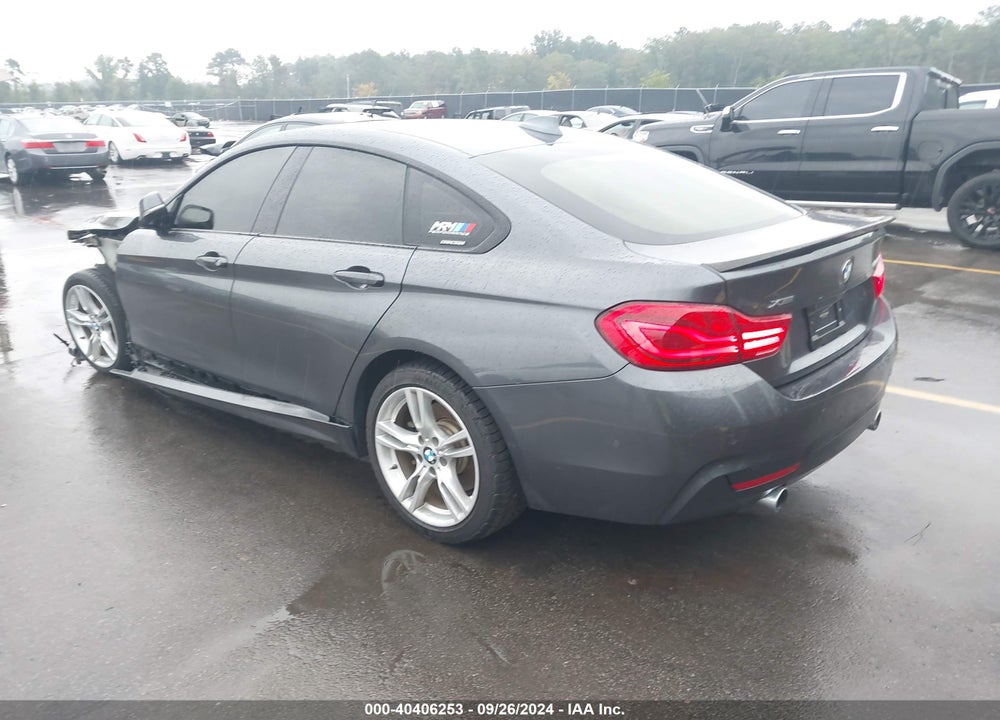 2019 BMW 440I GRAN COUPE XDRIVE VIN: WBA4J7C52KBM74843