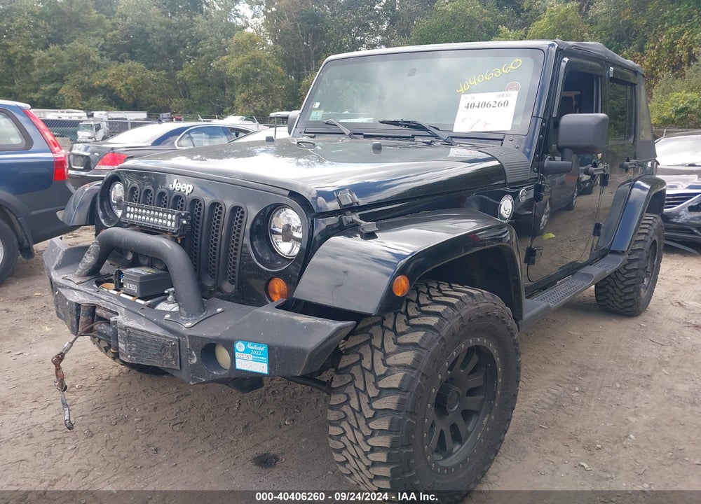 2009 JEEP WRANGLER UNLIMITED SAHARA VIN: 1J4GA59129L709085