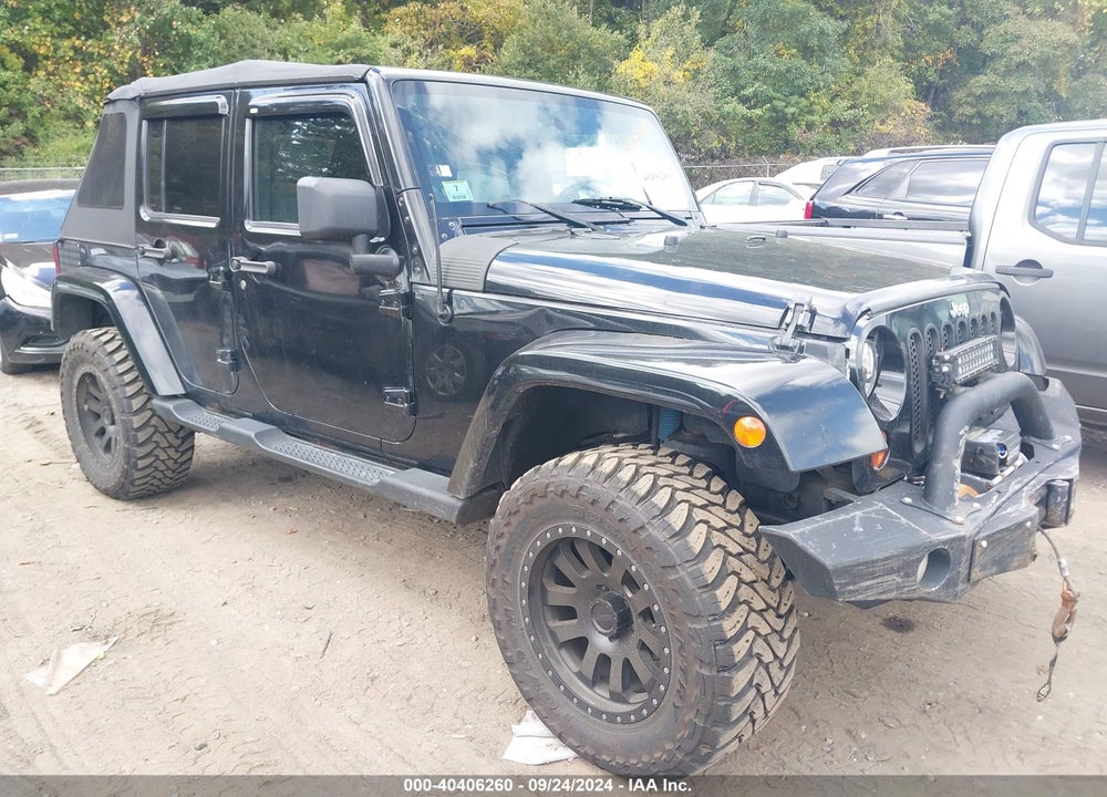 2009 JEEP WRANGLER UNLIMITED SAHARA VIN: 1J4GA59129L709085