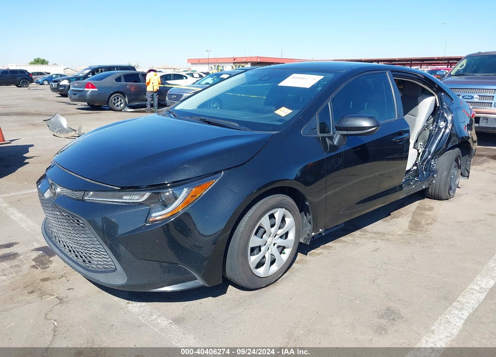 2022 TOYOTA COROLLA LE VIN: JTDEPMAE3NJ225579