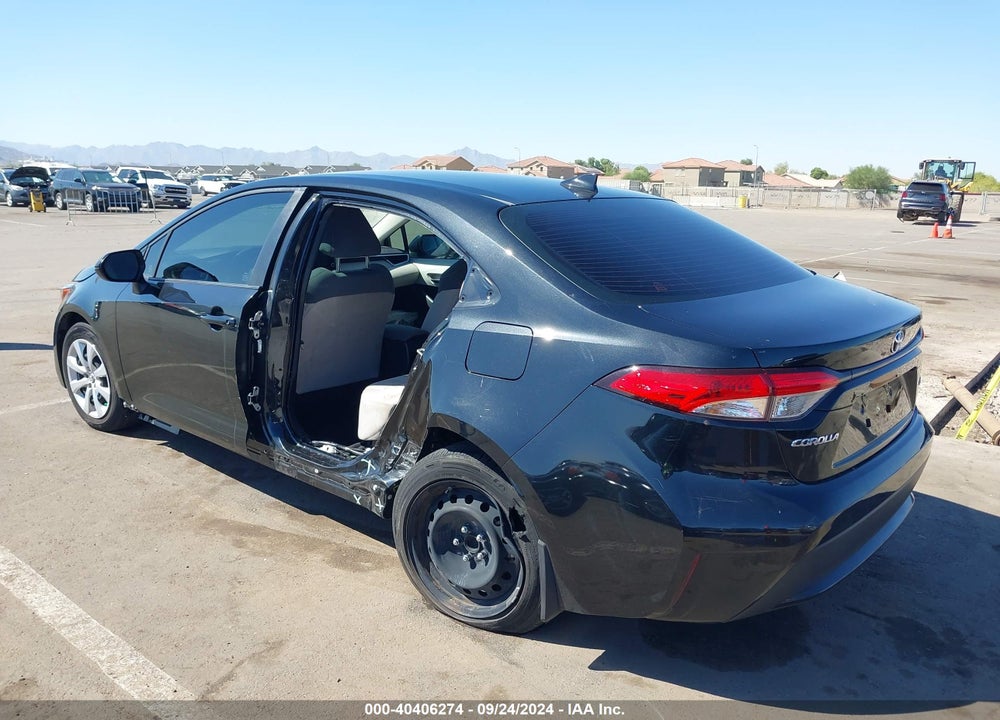 2022 TOYOTA COROLLA LE VIN: JTDEPMAE3NJ225579