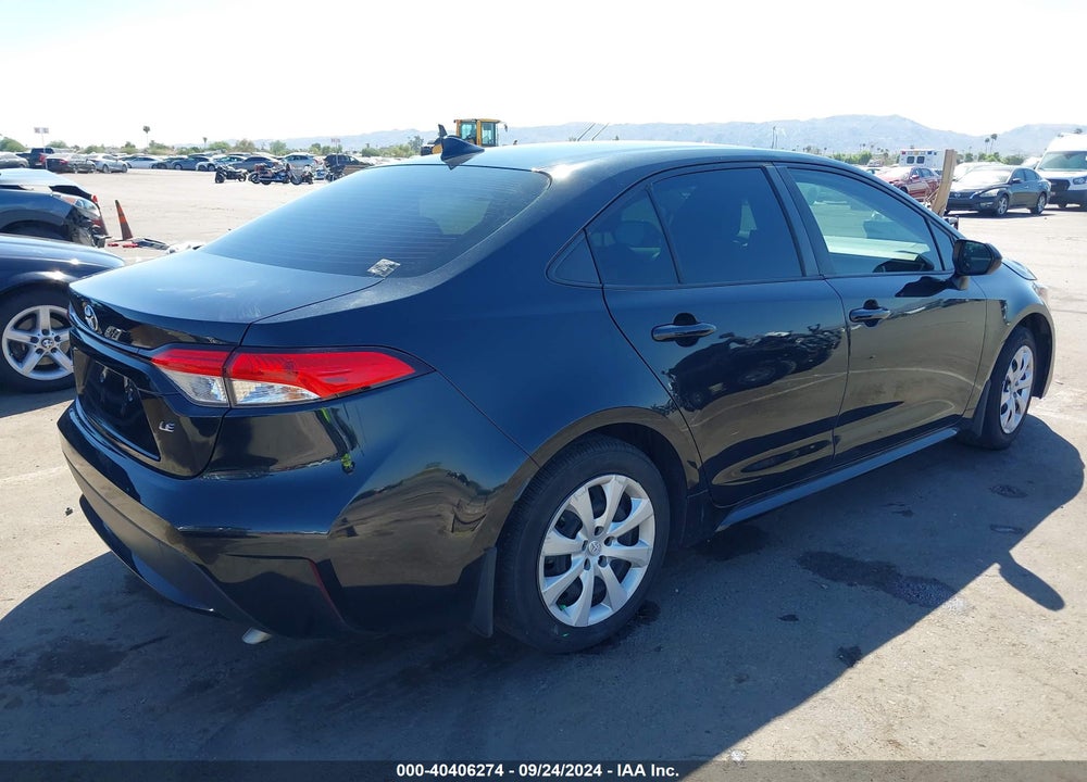 2022 TOYOTA COROLLA LE VIN: JTDEPMAE3NJ225579