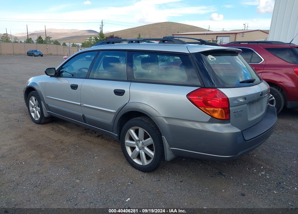 2006 SUBARU OUTBACK 2.5I VIN: 4S4BP61C067362146