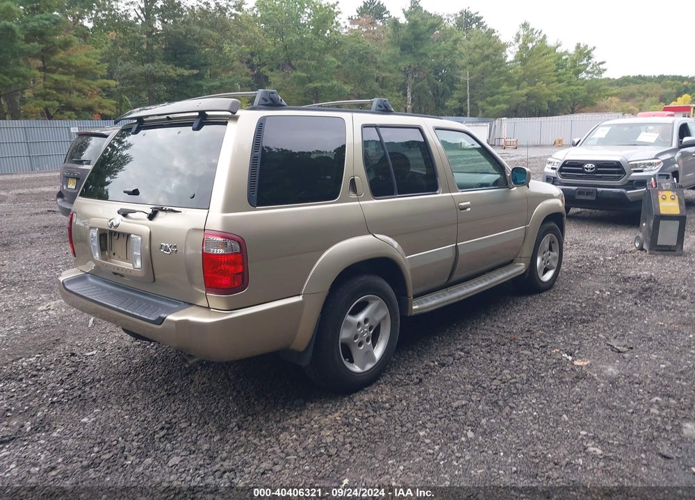 2002 INFINITI QX4 LUXURY VIN: JNRDR09Y02W262570