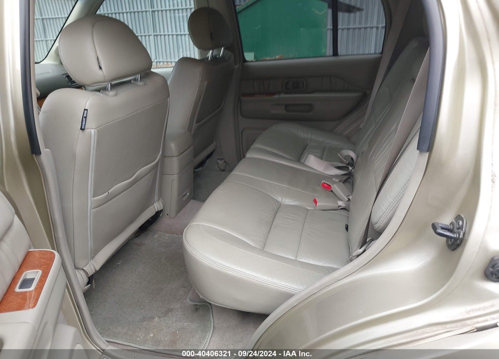 2002 INFINITI QX4 LUXURY VIN: JNRDR09Y02W262570