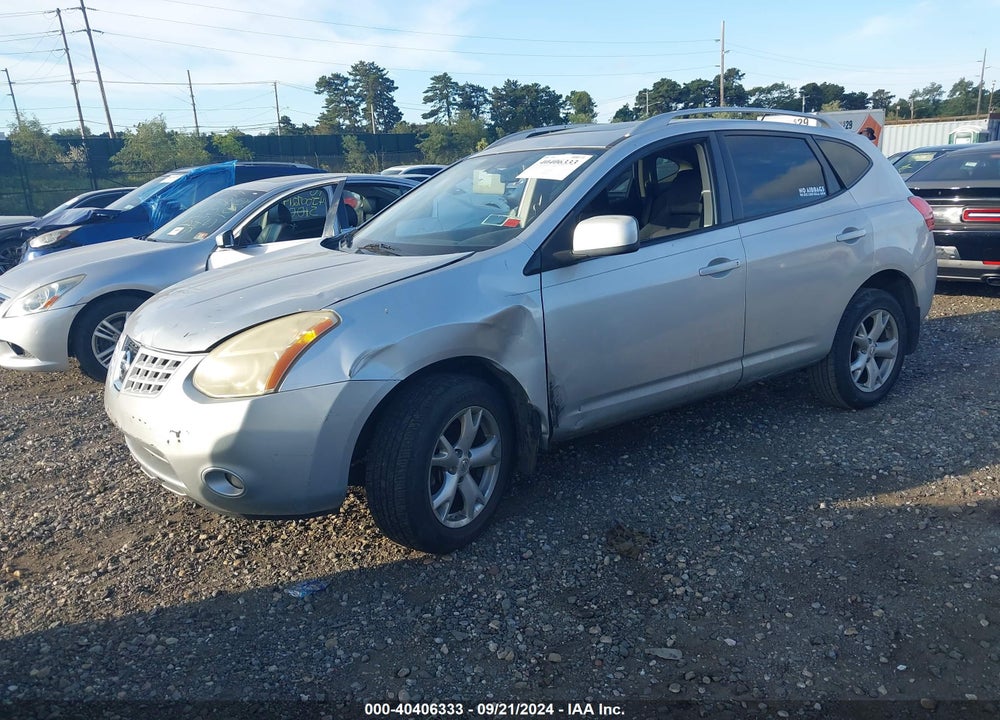 2008 NISSAN ROGUE SL VIN: JN8AS58T98W306590