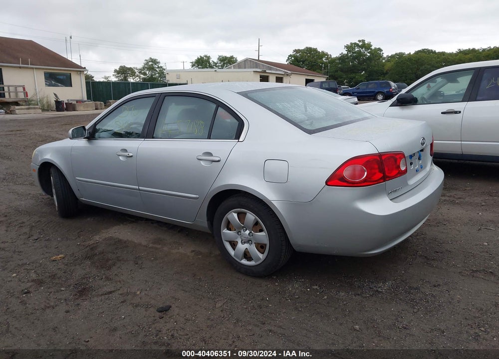 2007 KIA OPTIMA LX VIN: KNAGE123175156135