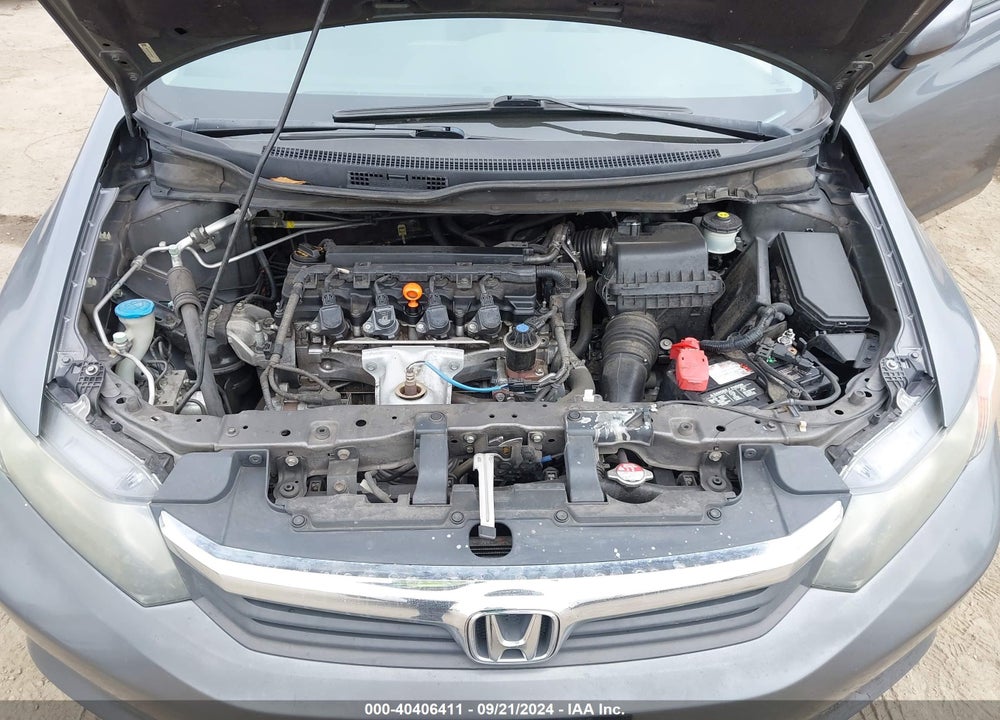2012 HONDA CIVIC LX VIN: 19XFB2F57CE342477