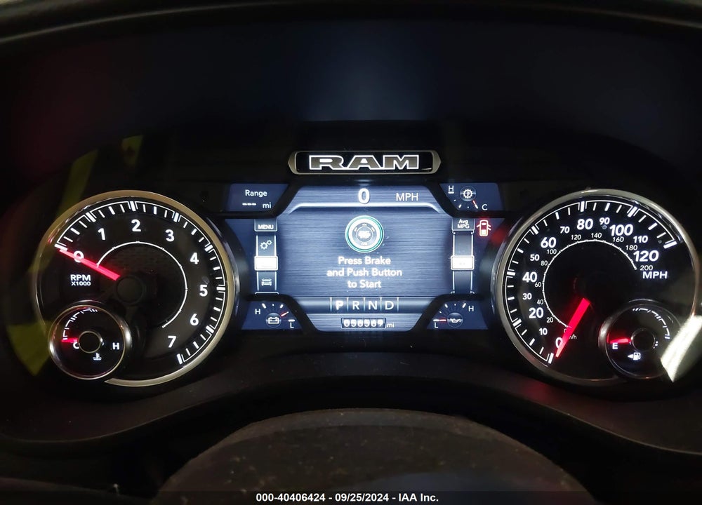 2019 RAM 1500 BIG HORN/LONE STAR 4X4 6'4 BOX VIN: 1C6SRFMT1KN781422
