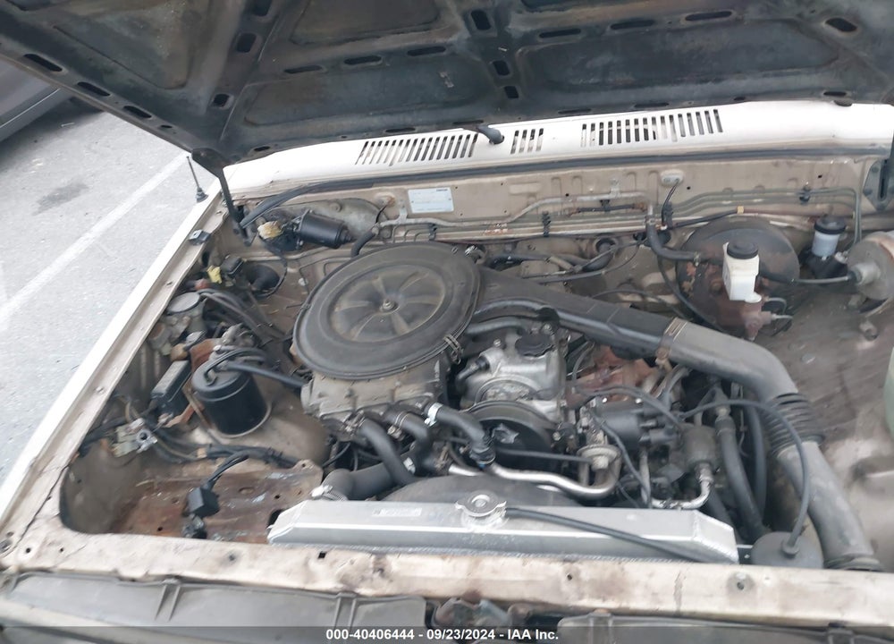 1986 MAZDA B2000 LONG BED VIN: JM2UF2117G0685509
