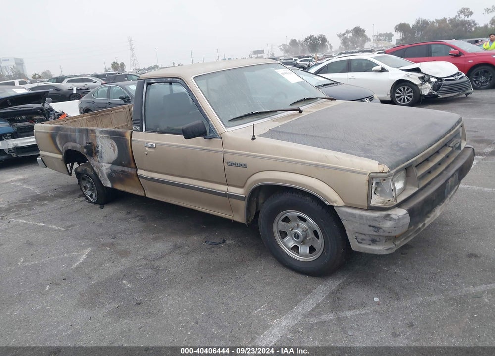 1986 MAZDA B2000 LONG BED VIN: JM2UF2117G0685509