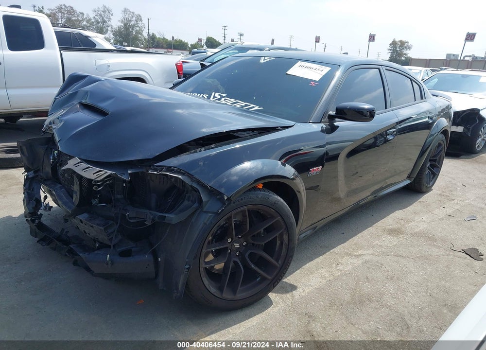 2021 DODGE CHARGER SCAT PACK WIDEBODY RWD VIN: 2C3CDXGJ4MH565110