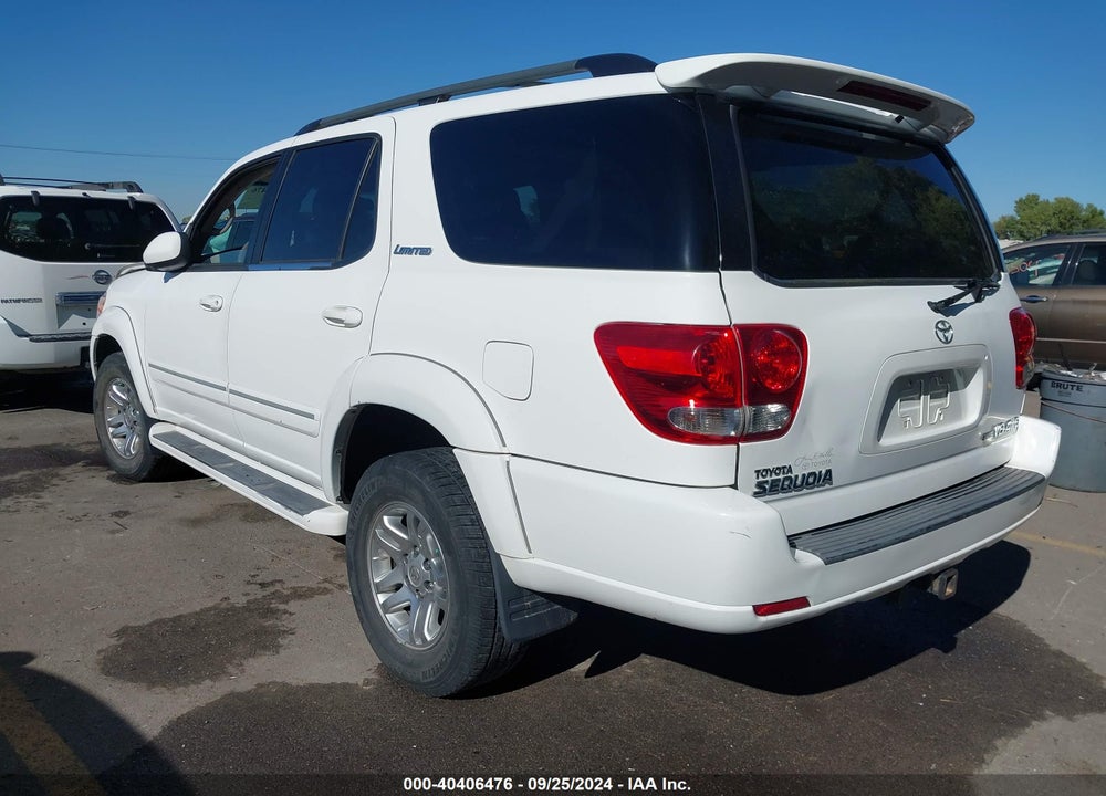 2005 TOYOTA SEQUOIA LIMITED V8 VIN: 5TDBT48A15S248198