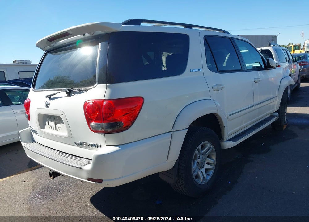 2005 TOYOTA SEQUOIA LIMITED V8 VIN: 5TDBT48A15S248198