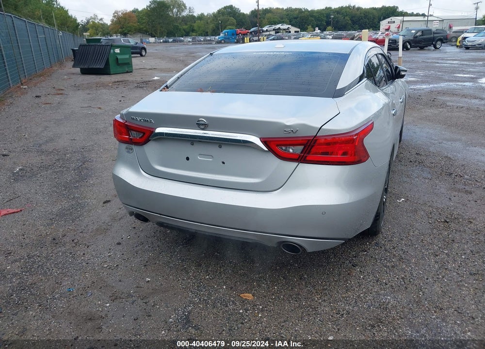 2018 NISSAN MAXIMA 3.5 SV VIN: 1N4AA6AP2JC364801