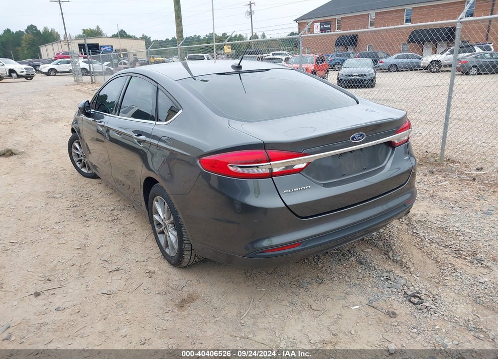 2017 FORD FUSION SE VIN: 3FA6P0H7XHR345920