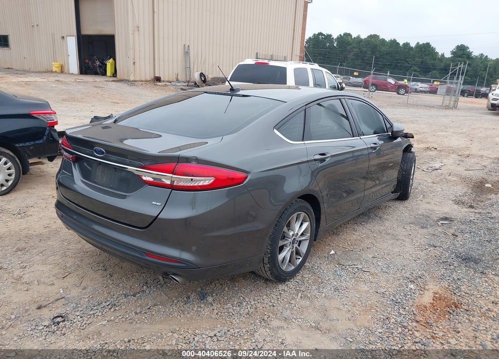 2017 FORD FUSION SE VIN: 3FA6P0H7XHR345920