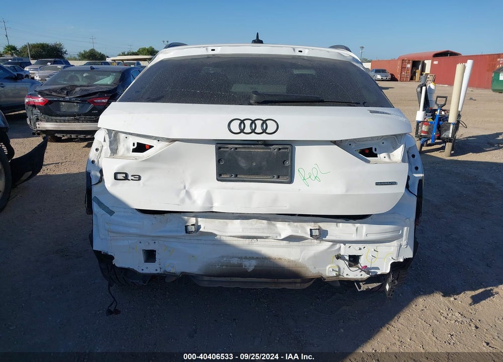 2022 AUDI Q3 PREMIUM PLUS 45 TFSI S LINE QUATTRO TIPTRONIC VIN: WA1EECF33N1033399
