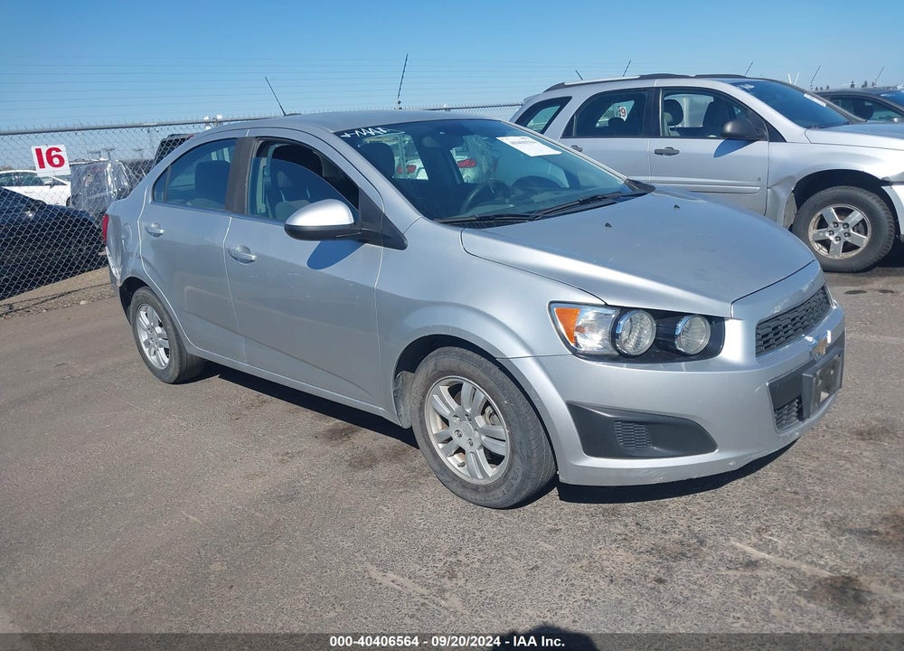 2016 CHEVROLET SONIC LT AUTO VIN: 1G1JC5SGXG4150051