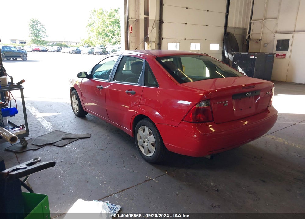 2006 FORD FOCUS ZX4 VIN: 1FAFP34N76W249761