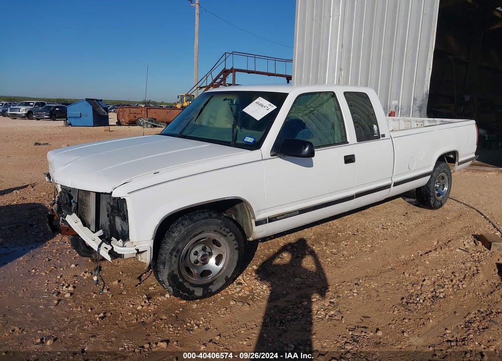 1997 GMC SIERRA 1500 SL WIDESIDE VIN: 1GTEC19R6VE502087